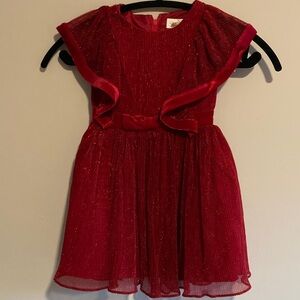 Kensie Girl Red Sparkle Formal Dress